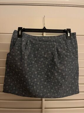 Alternative chambray mini skirt